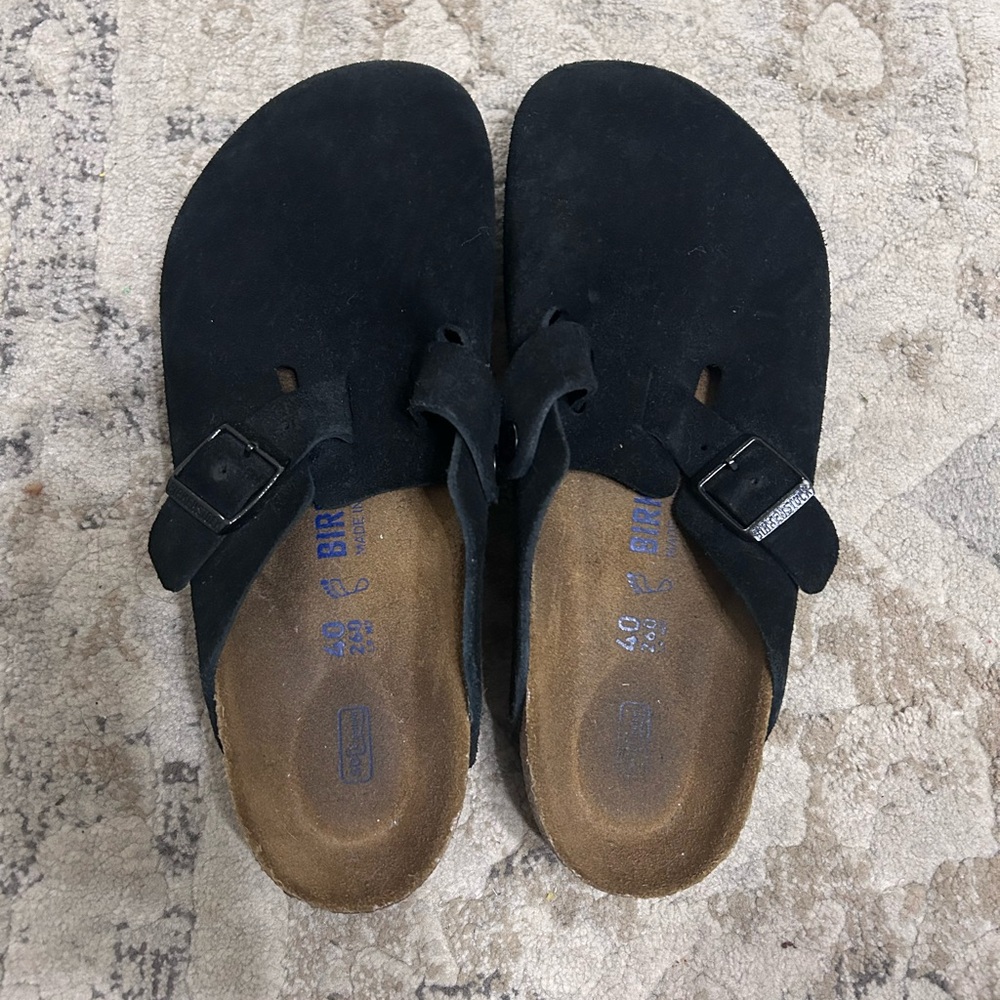 Birkenstock Black Mules